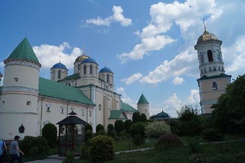 Zobaczyliśmy również Monastyr Świętej Trójcy w Międzyrzeczu Ostrogskim, którego historię oraz