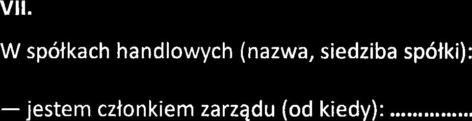 Prowadze dziatalnoit gospodarczq (naleiy podat forme prawnq i przedmiot dziatalnoici):... Pa' - wspblnie z innymi osobami:... h?~...&fy - osobiicie:... &?k..&.4?