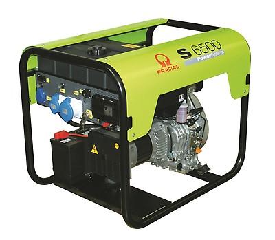 S6500 (24L) 230V 50HZ #CONN #DPP THE COMPLETE DIESEL PACKAGE Showing the excellence of Pramac's professional equipment, this generator offers a robust package with a modern and economical Diesel