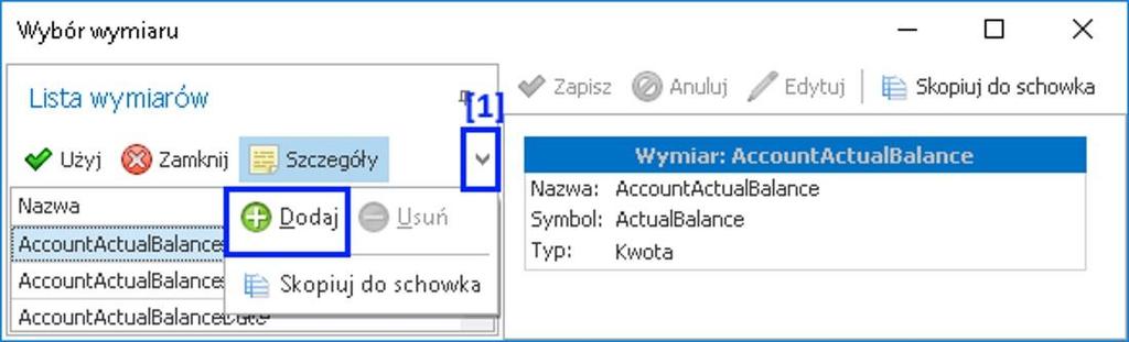 .. wtedy na oknie zdefiniowanych wymiarów wybieramy 'Dodaj' - poka e