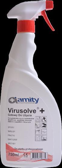 Virusolve + Gotowy do użycia Najskuteczniejszy preparat do mycia i dezynfekcji wysokiego poziomu