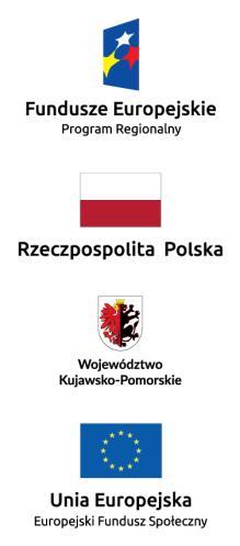 6.1 Widoczność znaków Znak Funduszy Europejskich, barwy RP, herb województwa kujawsko-pomorskiego oraz znak Unii Europejskiej muszą być zawsze umieszczone w widocznym miejscu.