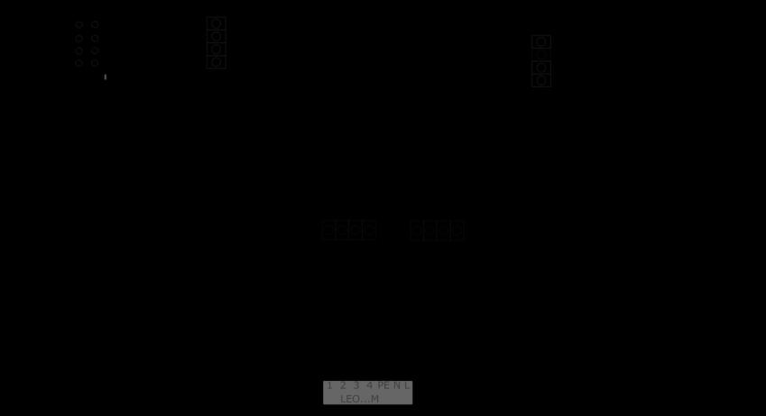 M Connection diagram of M heater Schemat podłączeniowy nagrzewnicy typu M Anschlussschema des M Схема подключения вентилятора воздузонагревателя типа M 6.1. CONTROL EQUIPMENT 6.1. ELEMENTY AUTOMATYKI 6.