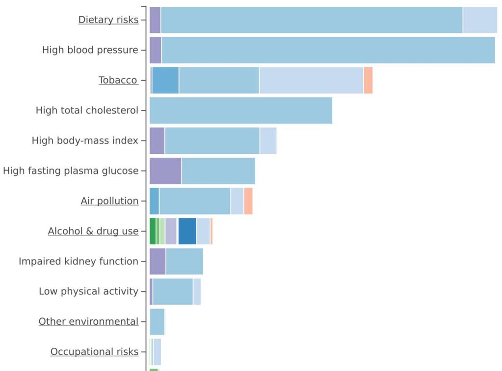 1. Uznanie zanieczyszczeń powietrza za ważny czynnik ryzyka chorób układu krążenia, układu oddechowego, zaburzeń