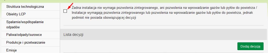 Wypełniony formularz należy zapisać klikając na przycisk Zapisz dane.