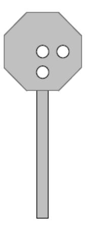 Zadanie 34. Zablokowanie bloku początkowego w przód, realizowane na pulpicie kostkowym, po wyjeździe pociągu na rozkaz pisemny jest możliwe po użyciu przycisku dko dpo NO Iz Zadanie 35.