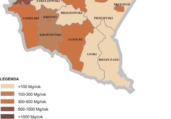 jasielski kolbuszowski krośnieński leski leżajski lubaczowski łańcucki mielecki niżański przemyski