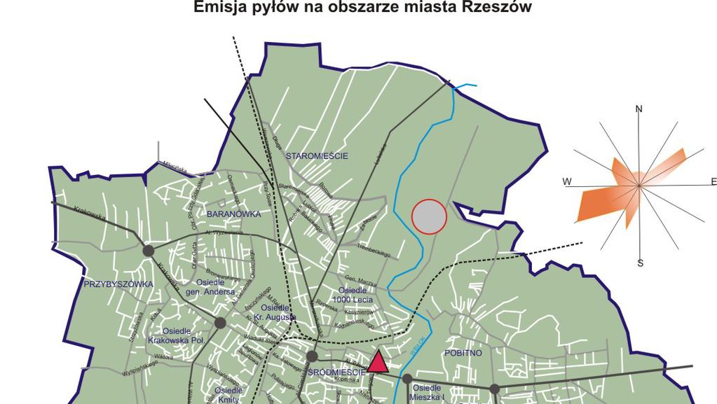 OCENA JAKOŚCI POWIETRZA W WOJEWÓDZTWIE PODKARPACKIM 25 ROK 64 uśredniania 24-godzinnym.