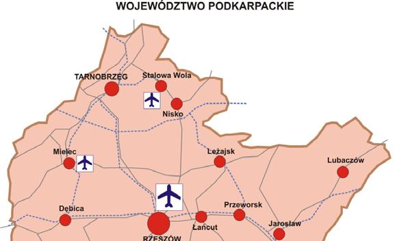 OCENA JAKOŚCI POWIETRZA W WOJEWÓDZTWIE PODKARPACKIM 25 ROK 8 pracuje w pobliskich miastach. Dominują małe gospodarstwa rolne o średniej powierzchni 3,5 ha (średnia w kraju -7, ha).