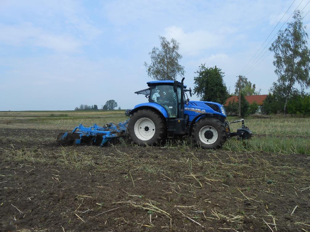 Rolnictwo precyzyjne PLM Prowadzenie agregatu ciągnikowego