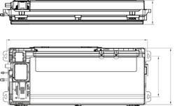 Jednostki kasetonowe (1-kierunkowe) SYSVRF2 CASSETTE 1W 22-36 Q Opis Stylowy panel dekoracyjny. Ultra-cienka obudowa do łatwego montażu w suficie podwieszanym.