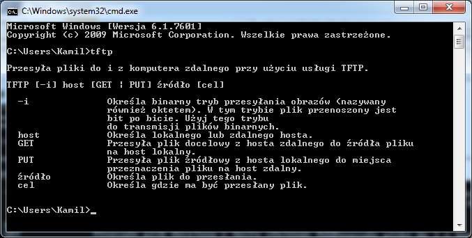 Widok na "Funkcje systemu Windows". 8.