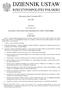 RZECZYPOSPOLITEJ POLSKIEJ. Warszawa, dnia 21 kwietnia 2017 r. Poz z dnia 24 lutego 2017 r. Rozdział 1 Przepisy ogólne