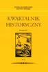 KWARTALNIK HISTORYCZNY