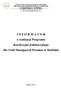 I N F O R M A T O R o realizacji Programu Korekcyjno-Edukacyjnego dla Osób Stosujących Przemoc w Rodzinie