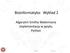 Bioinformatyka: Wykład 2. Algorytm Smitha Watermana implementacja w języku Python