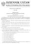 DZIENNIK USTAW RZECZYPOSPOLITEJ POLSKIEJ. Warszawa, dnia 16 grudnia 2016 r. Poz z dnia 9 grudnia 2016 r.