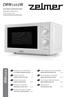 ZMW1102W MW1102. KUCHENKA MIKROFALOWA микpoвoлнoвaя пeчь / microwave oven INSTRUKCJA UŻYTKOWANIA KUCHENKA MIKROFALOWA