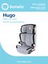 Hugo baby car seat fotelik samochodowy