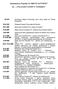 Kalendarium Projektu Nr 2003/PL/16/P/PE/037 pn:. Oczyszczanie ścieków w Grudziądzu
