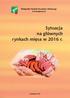 Małopolski Ośrodek Doradztwa Rolniczego w Karniowicach. Sytuacja na głównych rynkach mięsa w 2016 r.