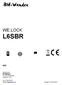 WE.LOCK L6SBR WIFI. Dystrybutor: BH-Wandex Warszawa Ciołka 8 / 210. tel