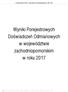 Wyniki Porejestrowych Doświadczeń Odmianowych w województwie zachodniopomorskim w roku 2017