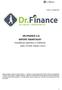 DR.FINANCE S.A. RAPORT KWARTALNY