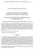 WPŁYW WYLEWISKA WYWARÓW GORZELNICZYCH N A JAKOŚĆ WÓD* INFLUENCE OF DISTILLERY SLOPS OUTFLOW ON WATER QUALITY