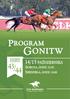 PROGRAM ROGRAM GONITW ONITW DZIEŃ 14/ 14/ 15 PA P ŹDZIERNIKA AŹDZIERNIK 43 SOBOTA, GODZ. 12:30 OT /44 NIEDZIELA, GODZ. 13:00