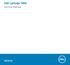 Dell Latitude Service Manual. Regulatory Model: P100G Regulatory Type: P100G001