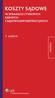 KOSZTY SĄDOWE W SPRAWACH CYWILNYCH KARNYCH I SĄDOWOADMINISTRACYJNYCH