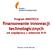 Program INNOTECH finansowanie innowacji technologicznych we współpracy z sektorem B+R. Warszawa, czerwiec 2012 roku