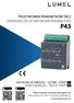 P43 PRZETWORNIK PARAMETRÓW SIECI TRANSDUCER OF NETWORK PARAMETERS INSTRUKCJA OBSŁUGI - SZYBKI START USER S MANUAL - QUICK START