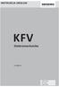 INSTRUKCJA OBSŁUGI. KFV Elektromechanika. A-napęd 2.1. Window systems Door systems Comfort systems