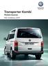 Transporter Kombi Modele bazowe