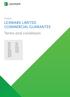 LEXMARK LIMITED COMMERCIAL GUARANTEE Terms and conditions