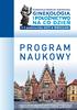 PROGRAM NAUKOWY. Konferencja Naukowo-Szkoleniowa