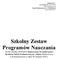 Załącznik Nr 1 do Uchwały Nr 4/2017/2018 Rady Pedagogicznej Szkoły Podstawowej im. A. Mickiewicza z dnia r.