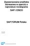 Zaawansowana analityka biznesowa w oparciu o najnowsze rozwiązania SAP i CISCO. SAP FORUM Polska. Paweł Gajda SAP Polska