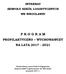 INTERNAT ZESPOŁU SZKÓŁ LOGISTYCZNYCH WE WROCŁAWIU P R O G R A M PROFILAKTYCZNO WYCHOWAWCZY NA LATA