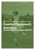 Crea%ve Commons 0. Instrukcja.