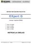 EXpert G INSTRUKCJA OBSŁUGI DETEKTOR GAZÓW PALNYCH. (wersja z wyjściem RS485) EXpert G /PP /RS485. EXpert G /E /RS485. EXpert G /IR /RS485