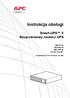 Instrukcja obsługi. Smart-UPS X Bezprzerwowy zasilacz UPS SMX750 VA SMX1000 VA SMX 1500 VA 120 VAC/230 VAC. O wymiarach 2U do montażu w szafie