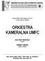 ORKIESTRA KAMERALNA UMFC