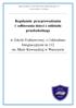 Regulamin przyprowadzania i odbierania dzieci z oddziału przedszkolnego