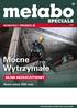 NOWOŚCI I PROMOCJE Ceny obowiązują do /2019. Mocne Wytrzymałe SILNIK BEZSZCZOTKOWY. Nowe młoty SDS-max PROFESSIONAL POWER TOOL SOLUTIONS