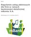 Regulamin usług płatniczych dla firm w ramach bankowości detalicznej mbanku S.A. Obowiązuje od 14 września 2019 r.