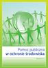 Narodowy Fundusz Ochrony Środowiska i Gospodarki Wodnej. Pomoc publiczna w ochronie środowiska