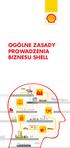 OGÓLNE ZASADY PROWADZENIA BIZNESU SHELL